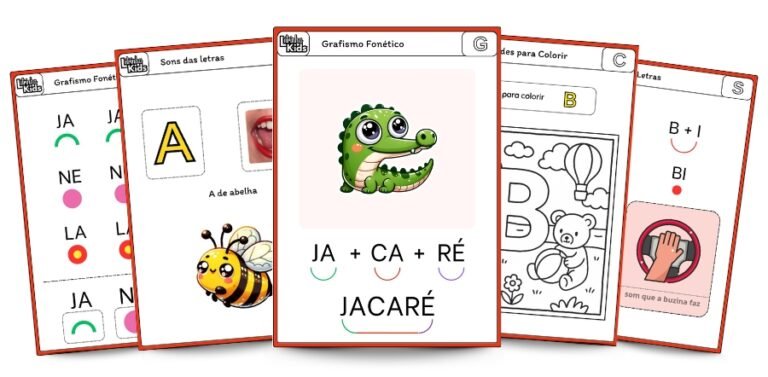 Grafismo fonetico atividades