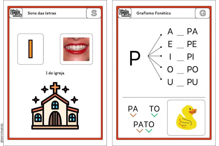 Fichas de grafismos para imprimir: Prática de grafismos